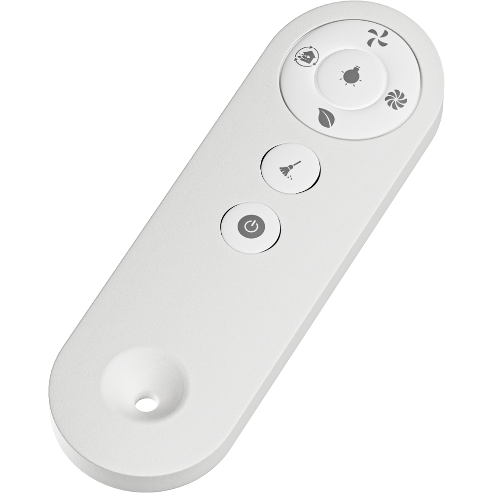 Fjärrkontroll vit – framsida